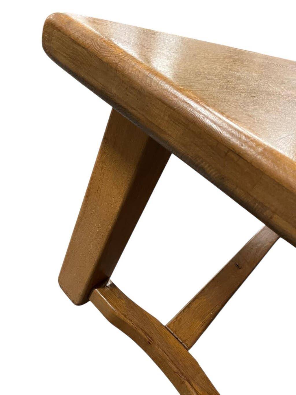 XL vintage dining table in solid wood