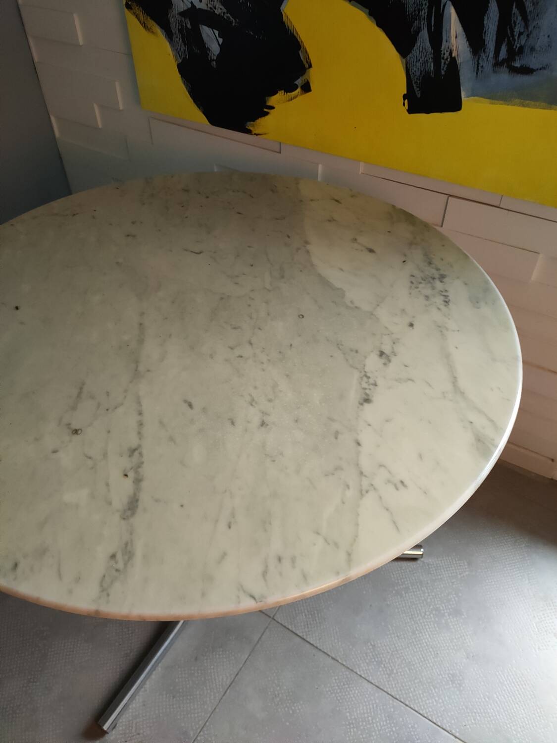 Marble table