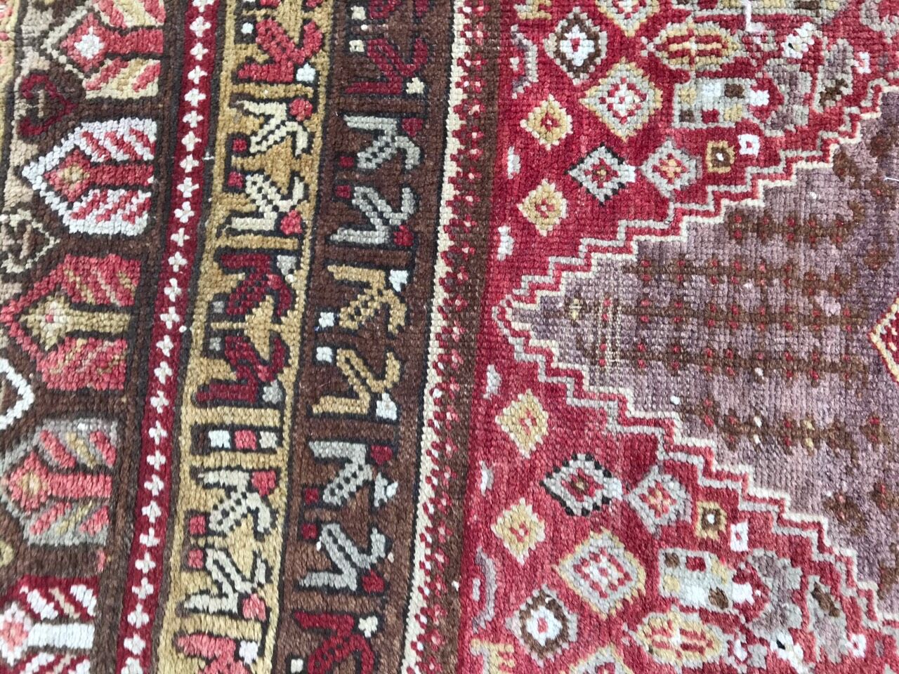 Old Turkish carpet Yastik 70x108 cm