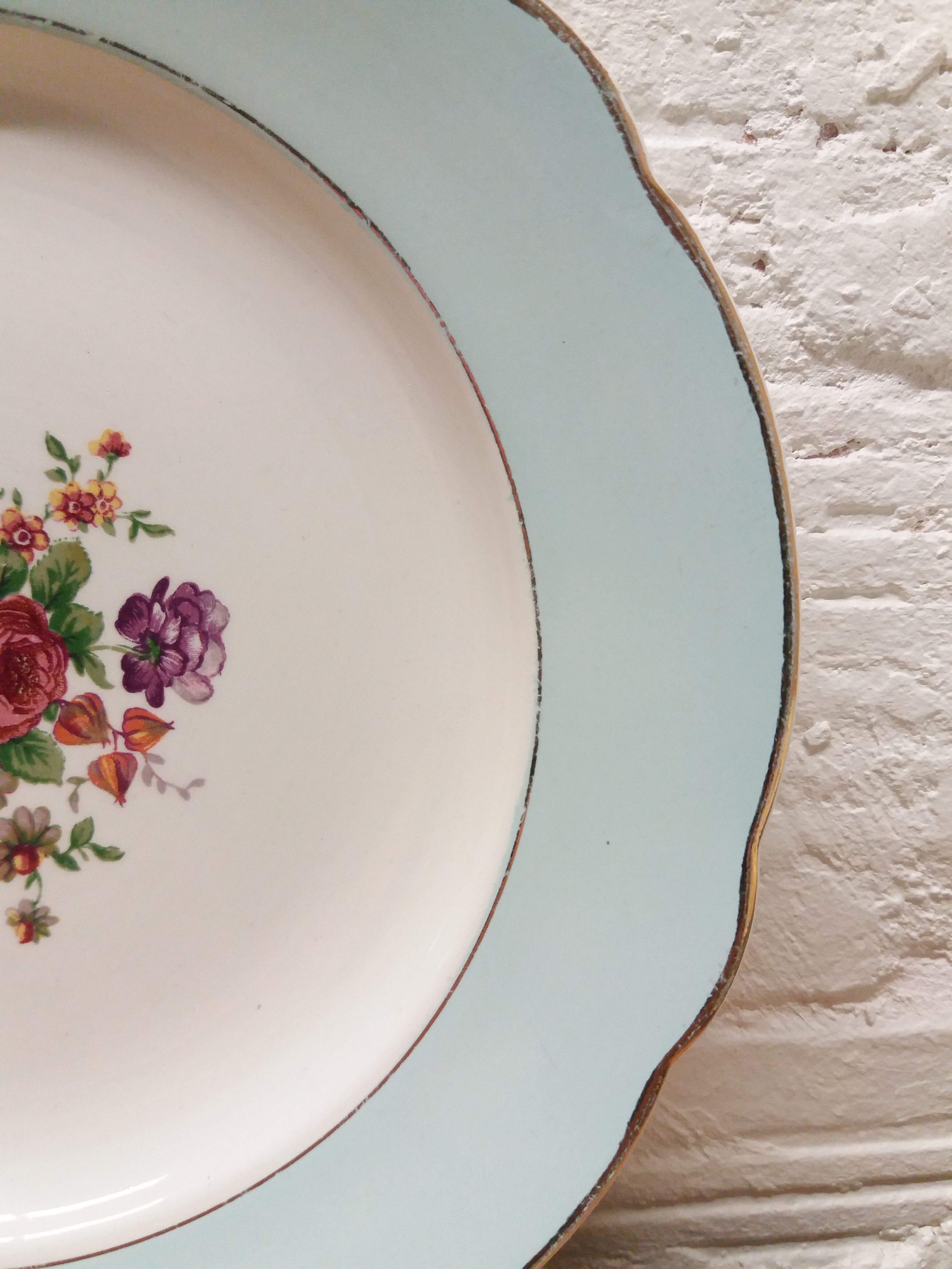 Set 6 dessert plates Sarreguemines