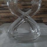Double Crystal Valve Candle Holder