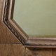 Miroir en bois octogonal
