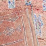 Vintage Berber Carpet Rose Peach - 275 x 173 cm