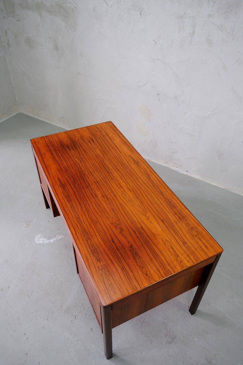Rosewood Mid Century Desk, Norway 1970's