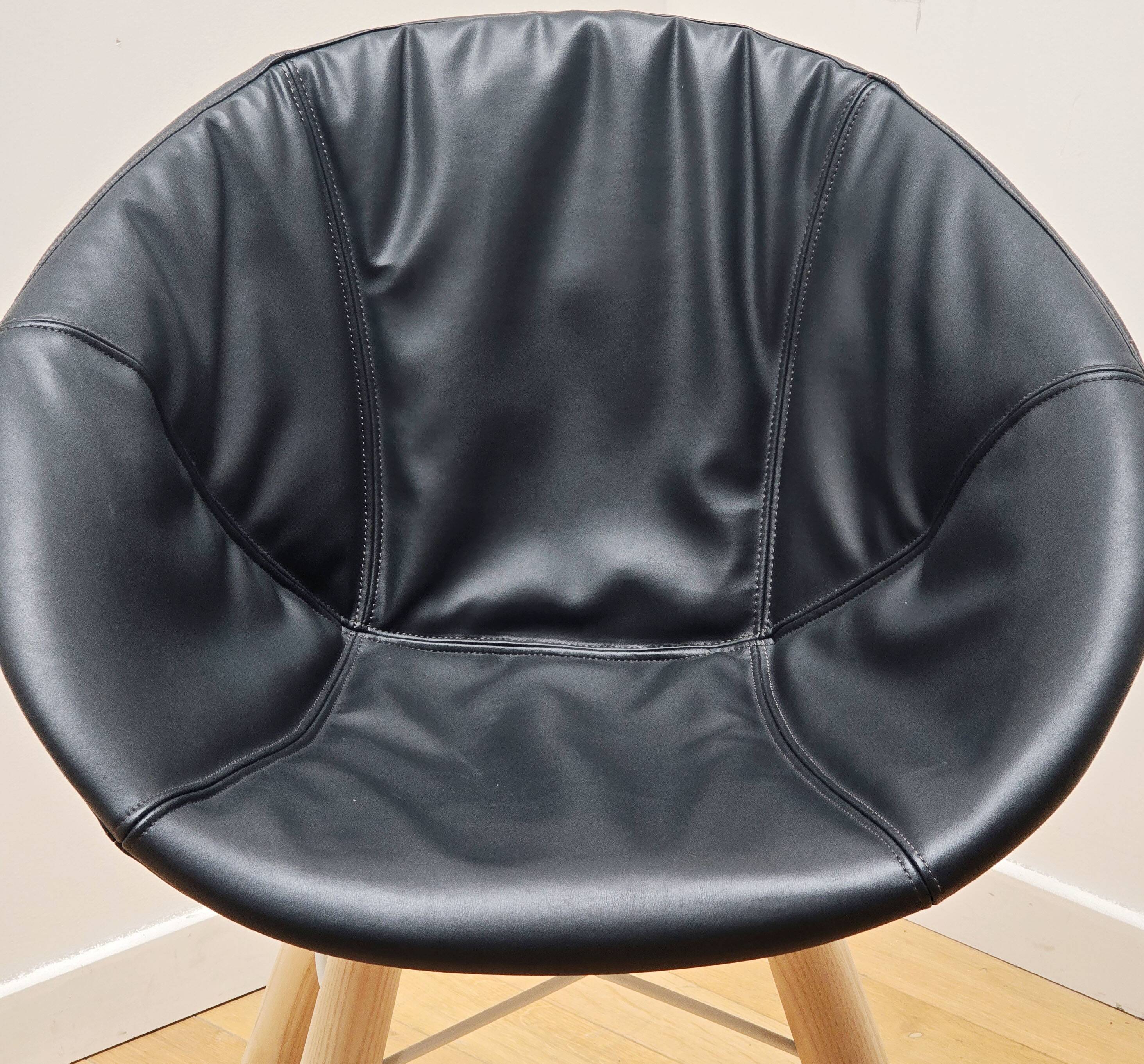 Suite de 6 fauteuils Gliss Wood 904, Pedrali