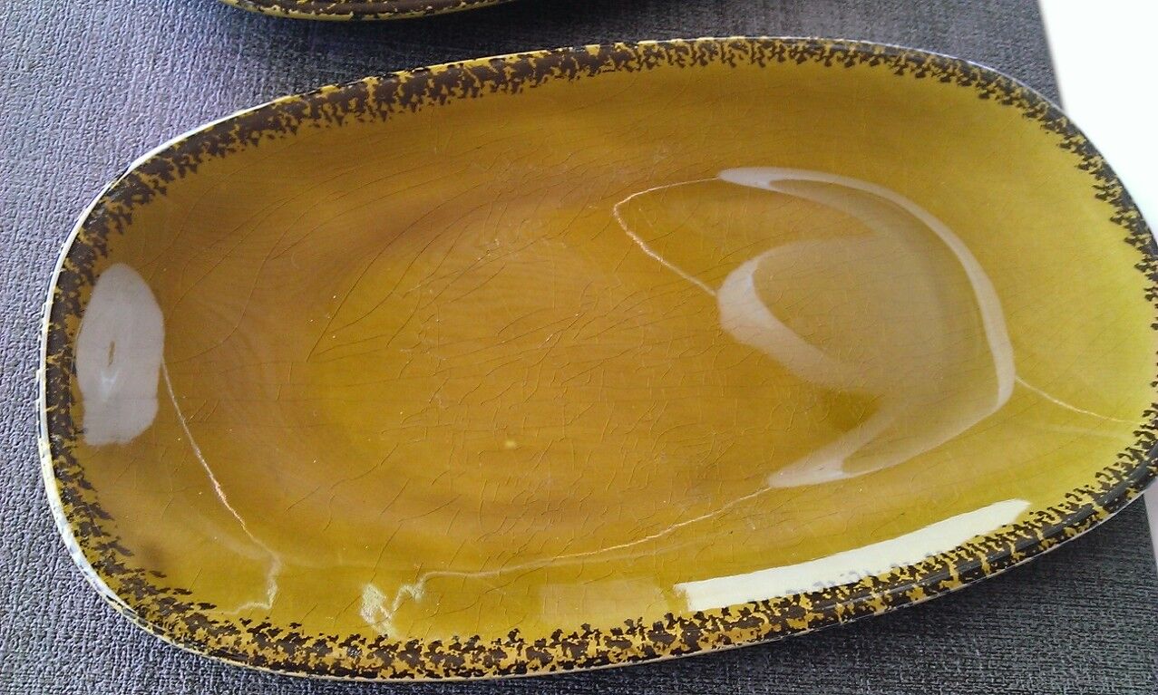 2 plates rectangular khaki gien