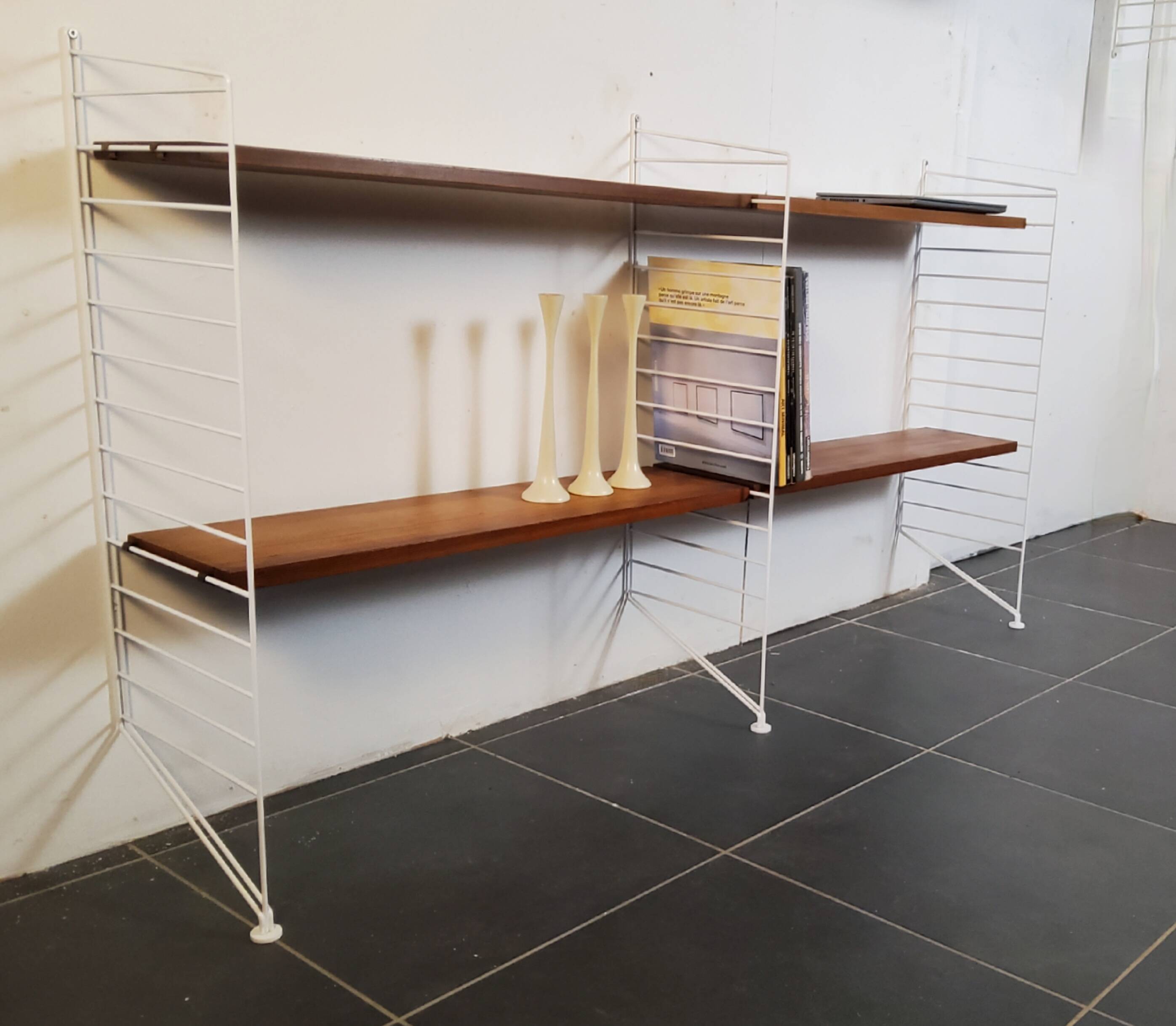Vintage wall shelf by Nisse Strinning
