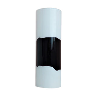 Lampe de table allemande en verre par Honsel Leuchten