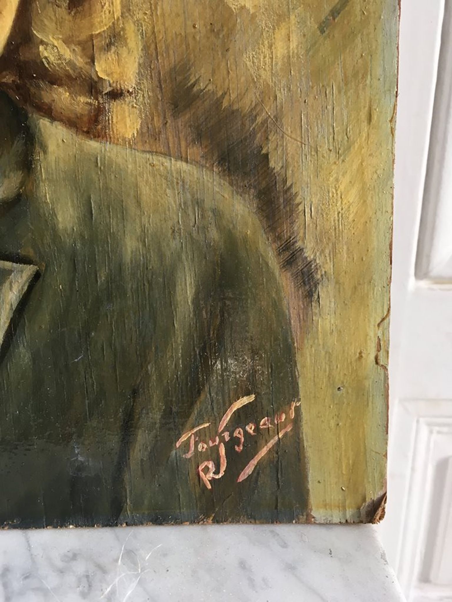 Oil portrait of a woman, 50/60's