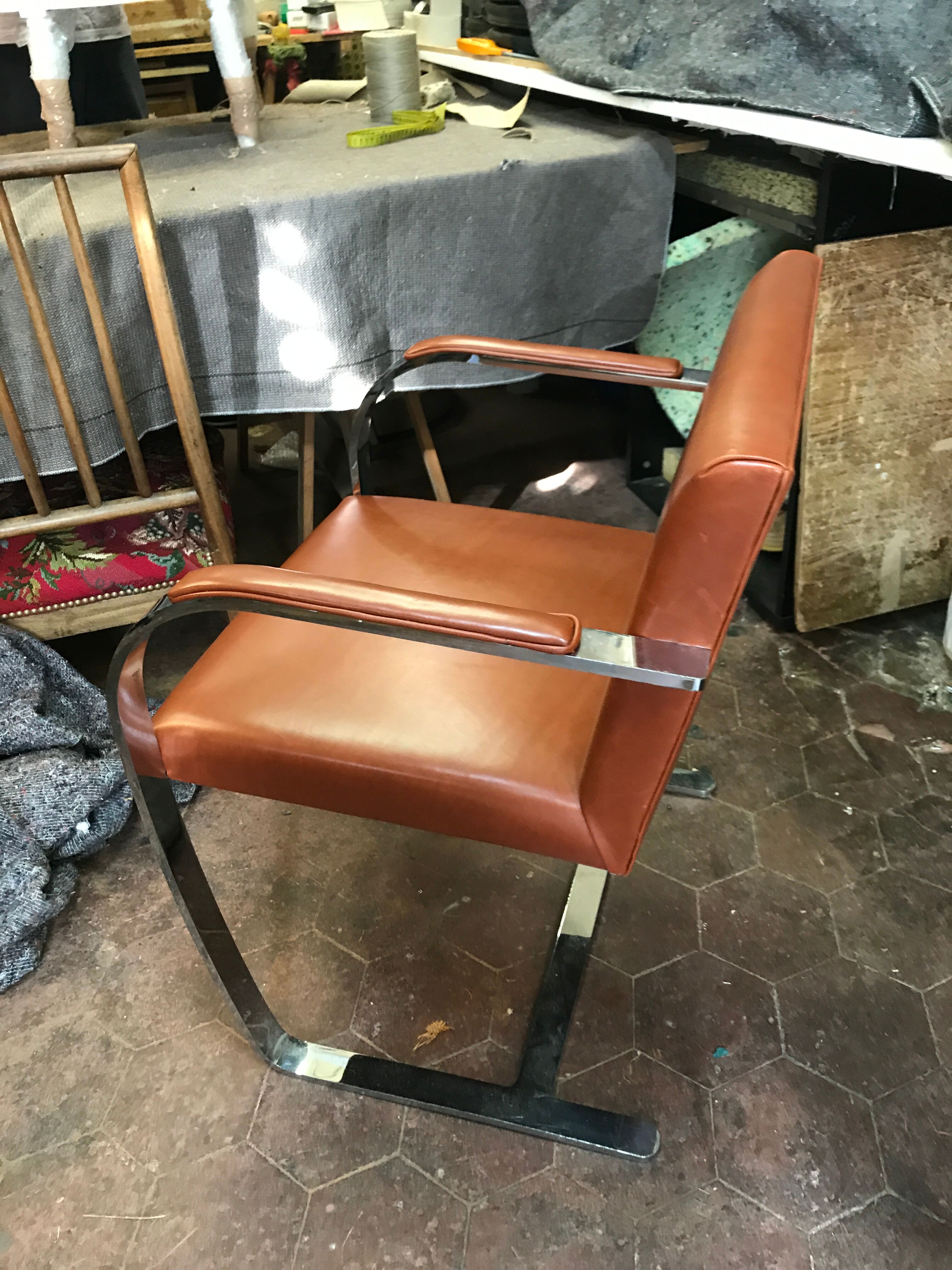 Fauteuil brno de Mies Van Der Rohe
