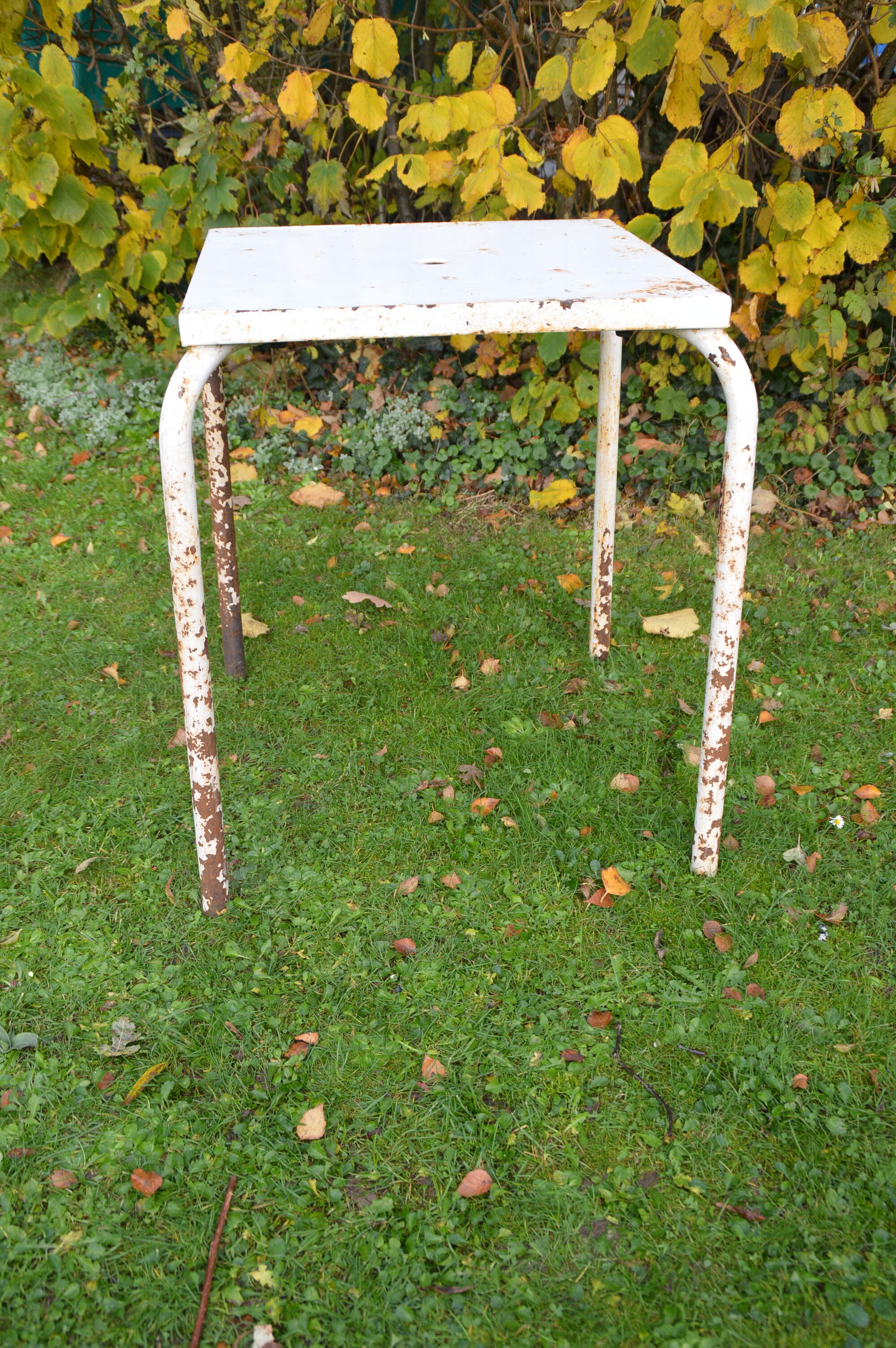 Metal garden furniture set 2 chairs, 1 table