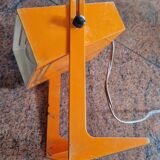Orange space age spot lamp 1970
