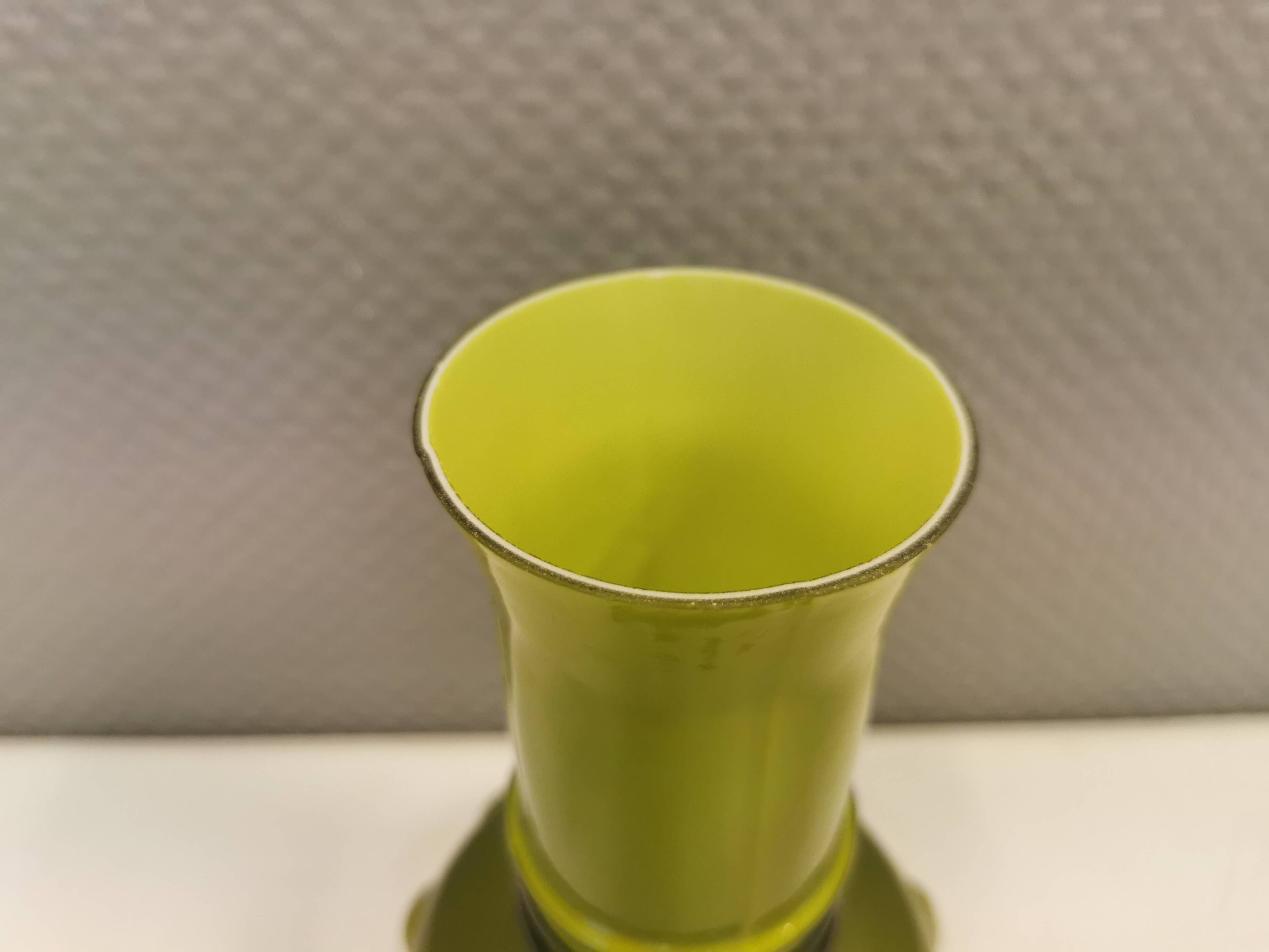 Vase de la verrerie suédoise flygsfors.
