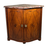 Curved notch in louis xv period marquetry stamped j.b galet