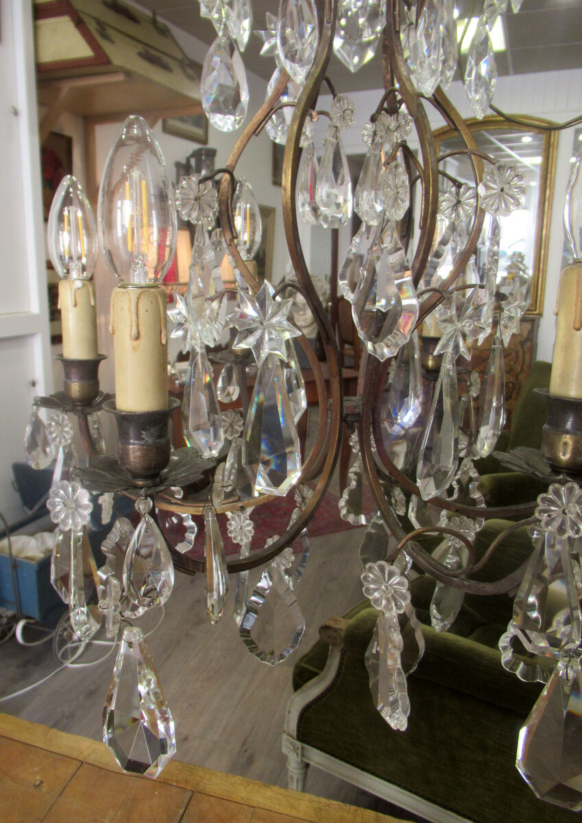 Chandelier with tassels