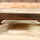 Table d'appoint en bois et marbre XIXème siècle