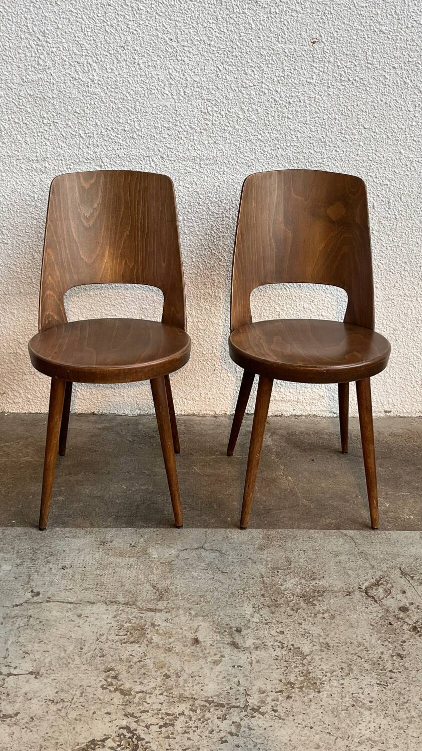 Paire de chaises Mondor Baumann