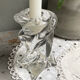 Crystal candle holder
