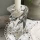 Crystal candle holder
