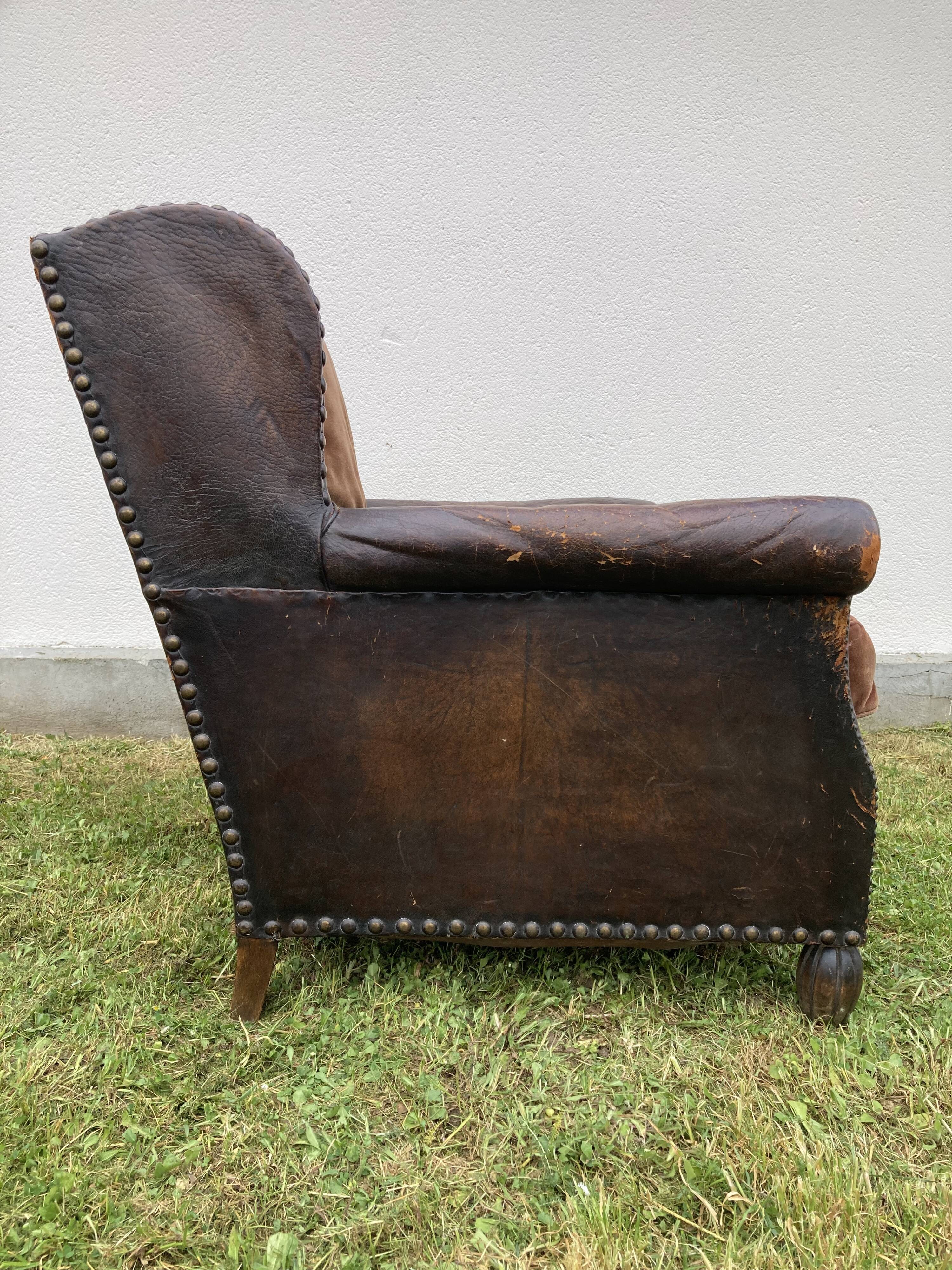 Chesterfield Wingback Armchair