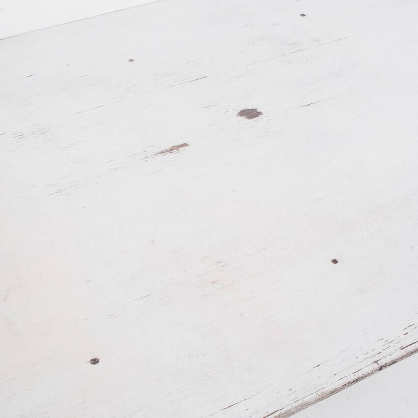 Large workshop table waxed with beeswax. Vintage. France 50s.