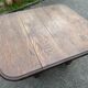Henry II style oak dining table