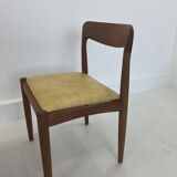 Vintage Danish Dining Chairs in Teak by H.W. Klein for Bramin, Set of 2