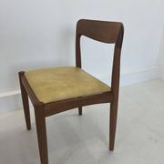 Vintage Danish Dining Chairs in Teak by H.W. Klein for Bramin, Set of 2