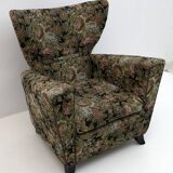 Gugliemo Ulrich Art Deco Italian Armchair, 1940s