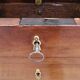 Louis XVI style flat desk in 19th century mahogany