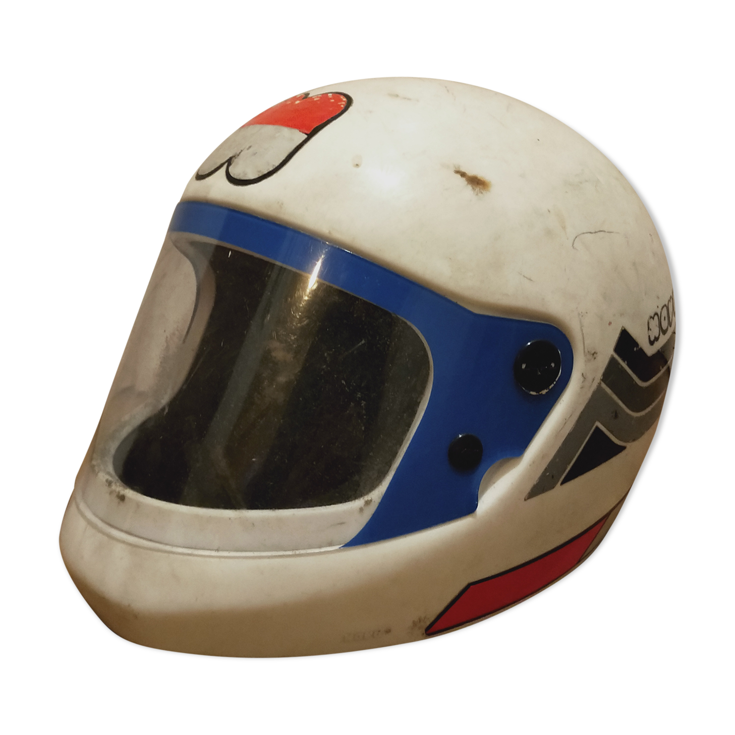 Vintage bell motorcycle helmet