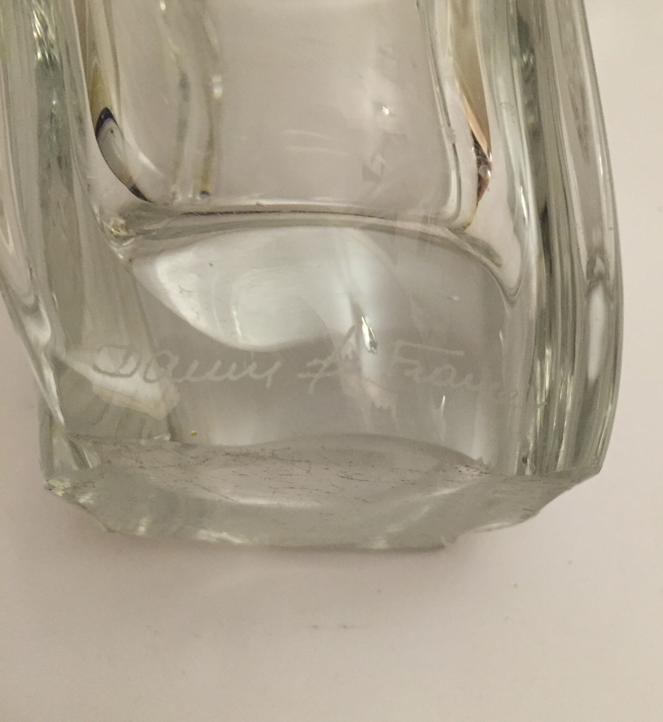 Daum Crystal vase