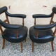 Fauteuils en cuir