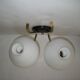 Double wall light Lunel from the 1950s.