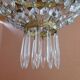 Lustre montgolfière pampilles ø 25 cm