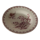 Opaque porcelain plate from Gien model thistles n ° 2 diam 24 cm