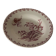 Opaque porcelain plate from Gien model thistles n ° 2 diam 24 cm