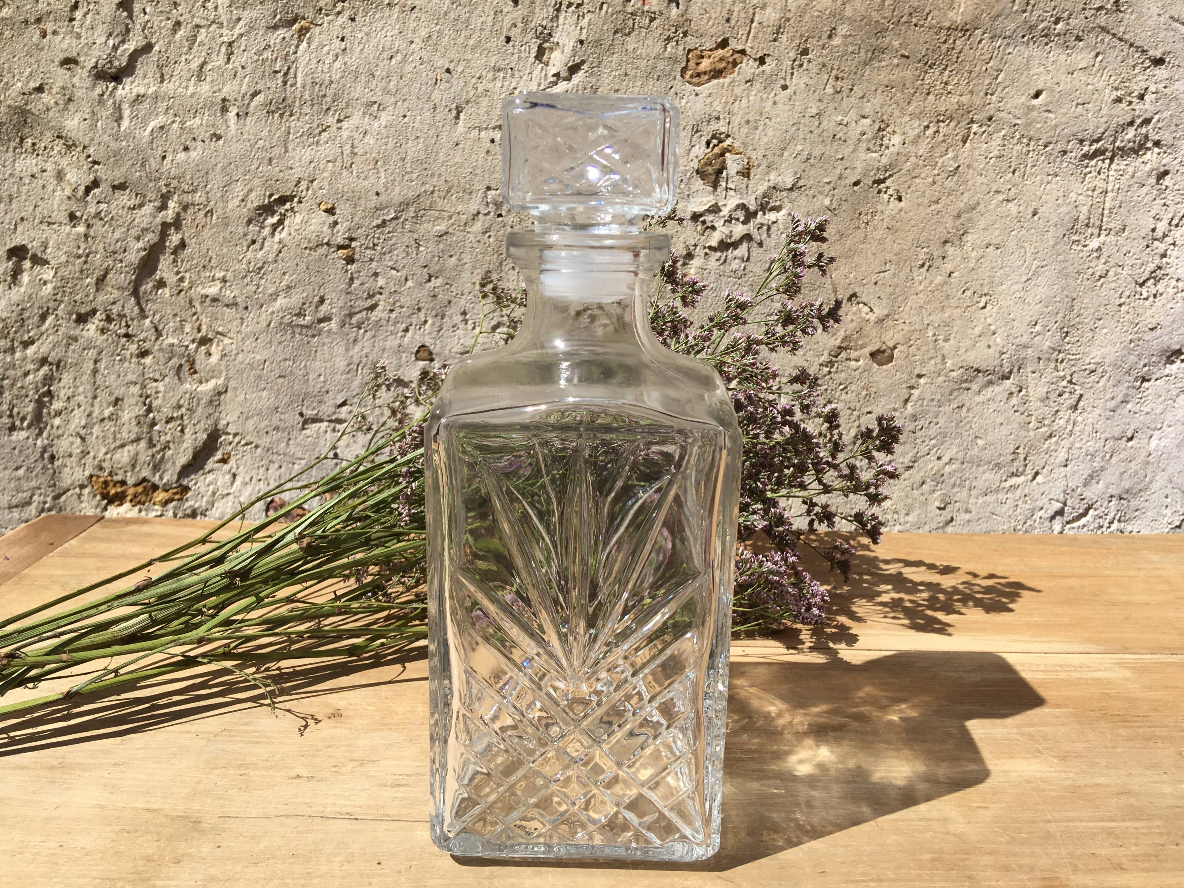 Vintage whiskey decanter