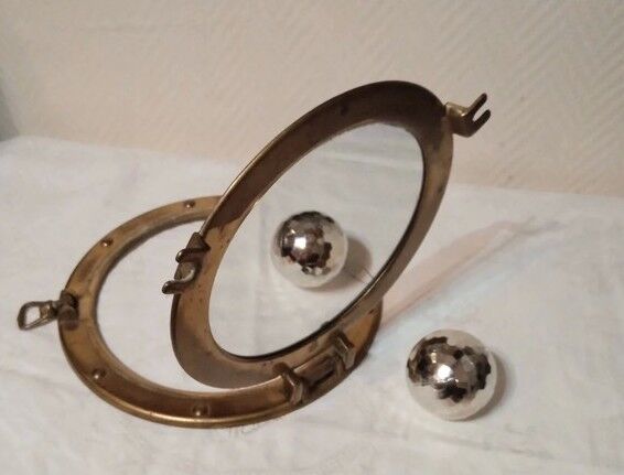 Boat porthole mirror