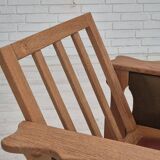 1970s, Danish design, club chair, original very good condition, furniture wool fabric.