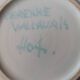 Enamelled ceramic plate with fish decoration - Gérard Hofmann - Vallauris - 1950s