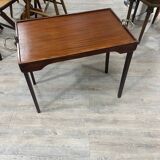 Folding wooden table