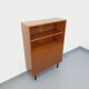 Vintage Scandinavian modernist style teak storage bookcase