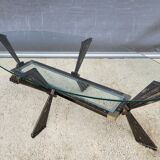 Art Deco oval coffee table 1940