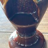 Vallauris ceramic soliflore vase H 37 cm