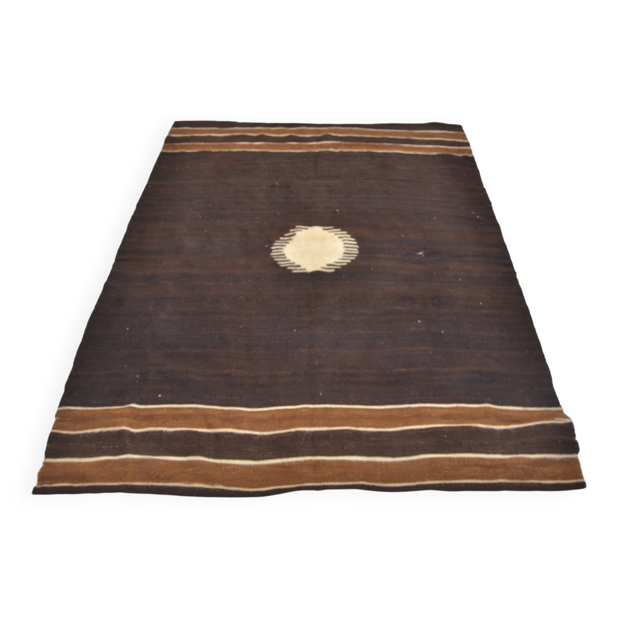 Decorative Angora Wool Kilim Rug sku 1711