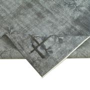Tapis rustique anatolien des années 1980 158 cm x 270 cm tapis gris fait à la main