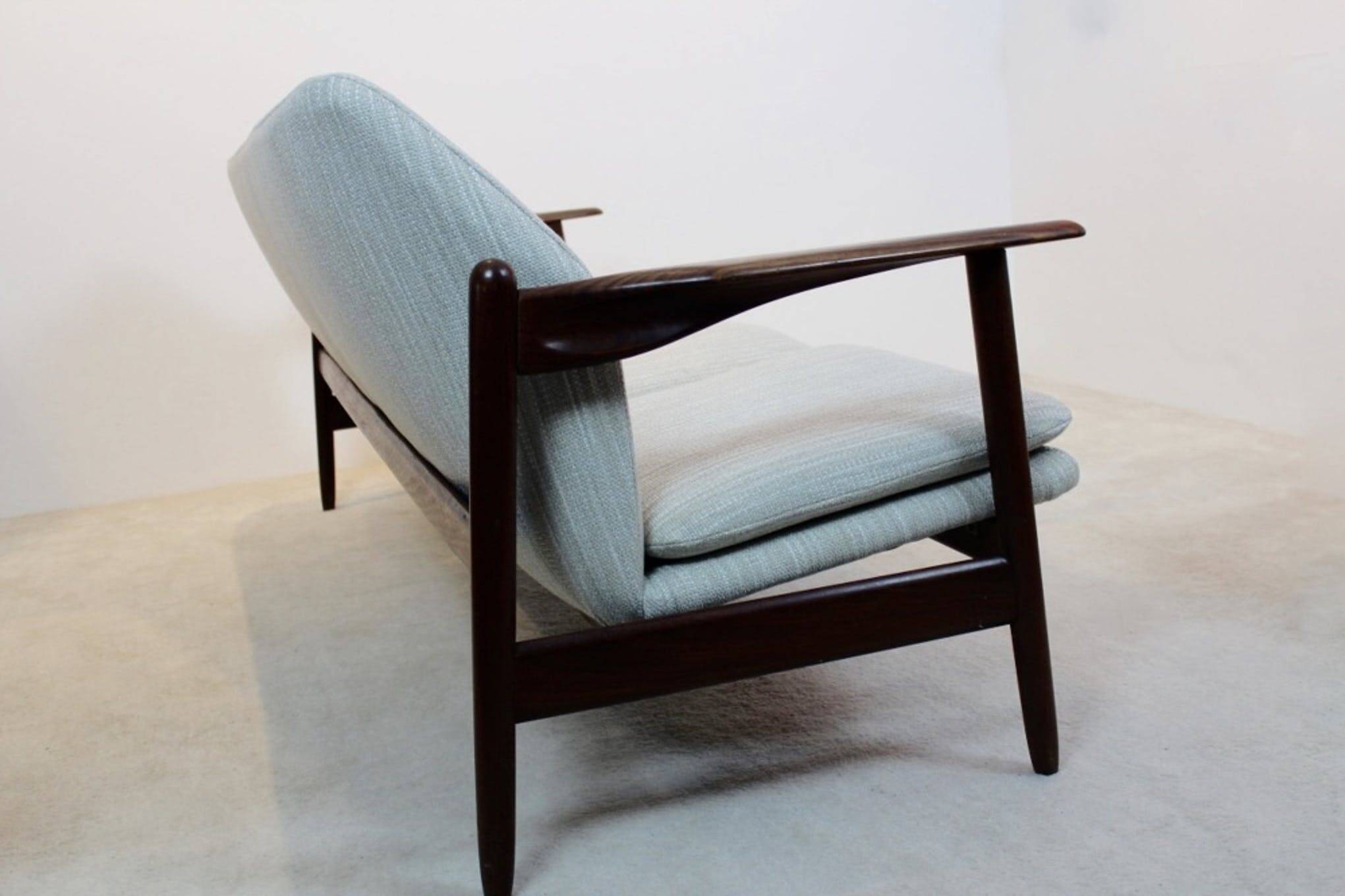 Scandinavian teak canapé Hulmefa