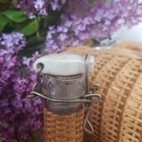 Wicker covered bottle