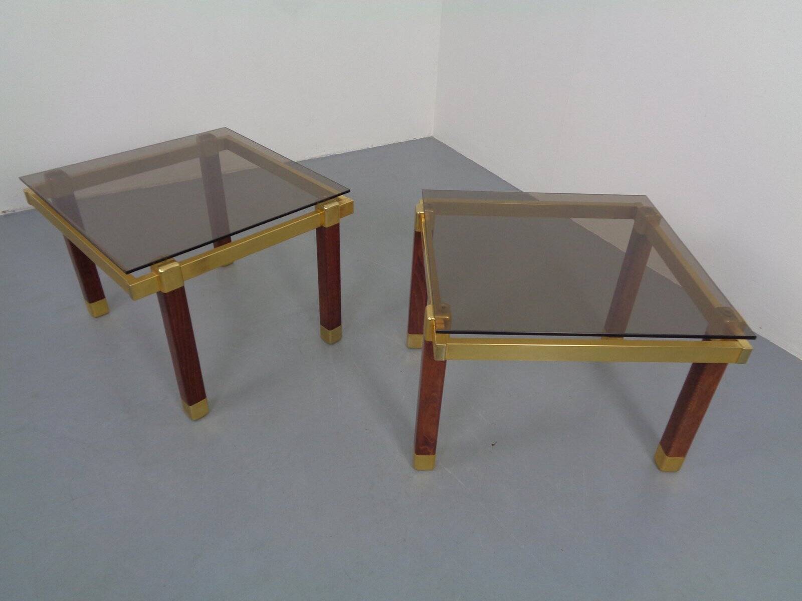 French Side Tables, 1970s, Set of 2